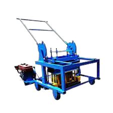 Machine de fabrication de blocs mobiles à moteur diesel de sy-savane company